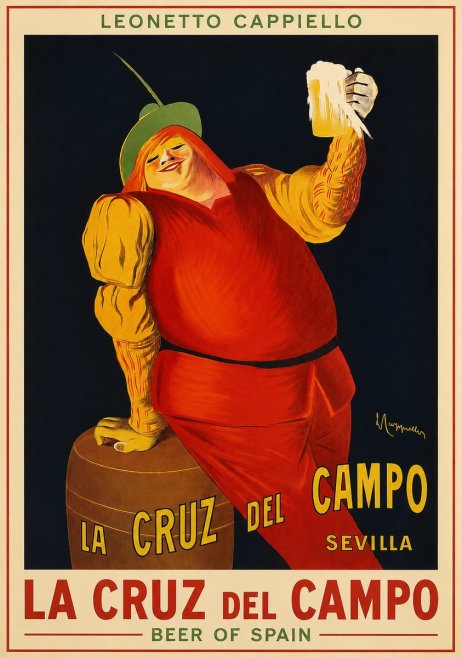 Leonetto Cappiello La Cruz Del Campo No2 - Poster