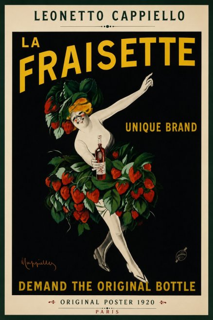 Leonetto Cappiello La Fraisette No5 - Poster