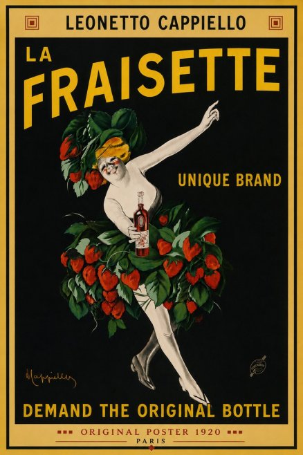 Leonetto Cappiello La Fraisette No6 - Poster