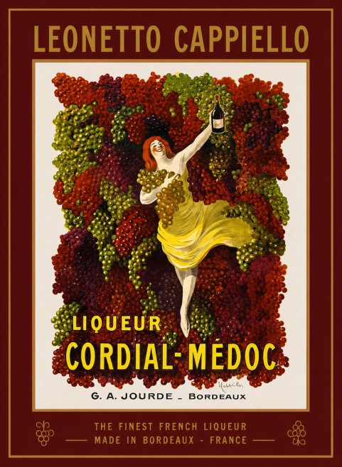 Leonetto Cappiello Liqueur Cordial-médoc No1 - Poster