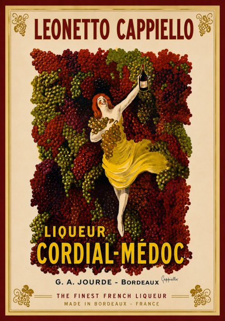 Leonetto Cappiello Liqueur Cordial-médoc No6 - Poster
