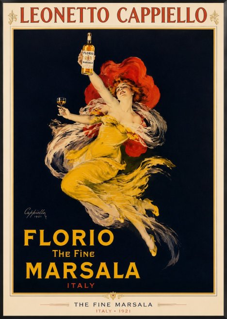 Leonetto Cappiello Florio the Fine Marsala No2 - Poster