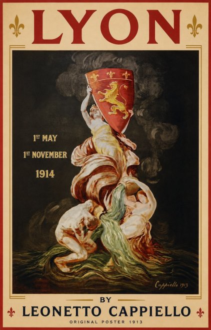 Leonetto Cappiello Lyon No2 - Poster