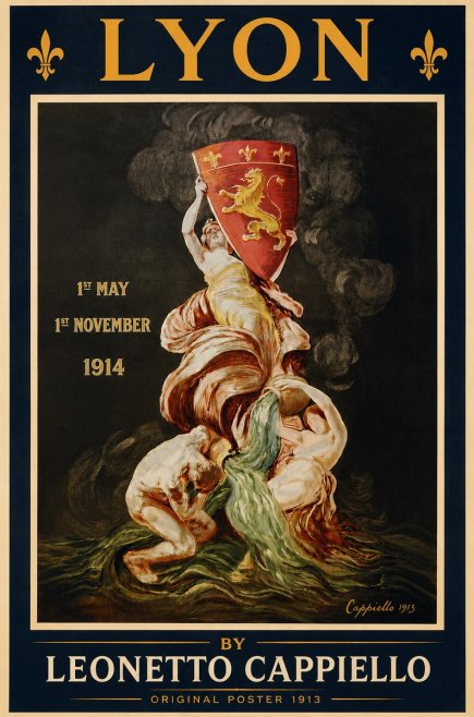Leonetto Cappiello Lyon No3 - Poster