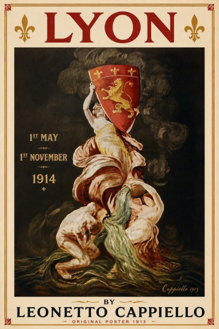 Leonetto Cappiello Lyon No6 - Poster