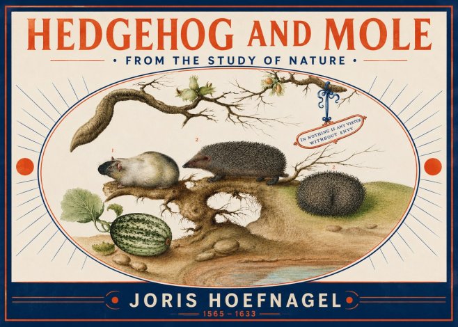 Joris Hoefnagel Hedgehog and Mole No3 - Poster