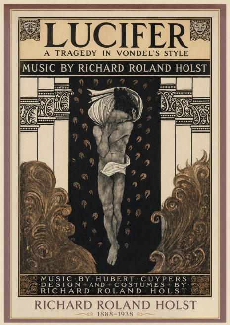 Richard Roland Holst Lucifer Treurspel Van Vondel No2 - Poster