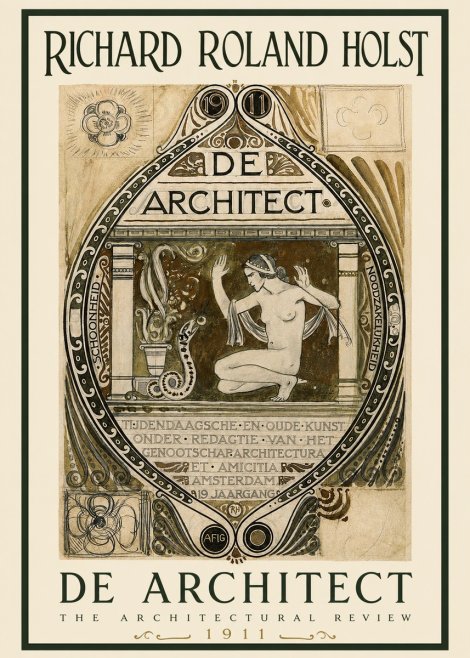 Richard Roland Holst De Architect No2 - Poster