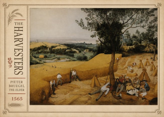 Pieter Bruegel The Harvesters II No2 - Poster