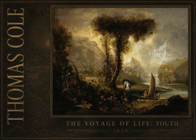 Thomas Cole The Voyage of Life: Youth II No3 - Poster