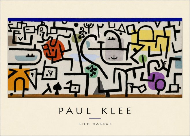 Paul Klee Rich Harbor No3 - Poster