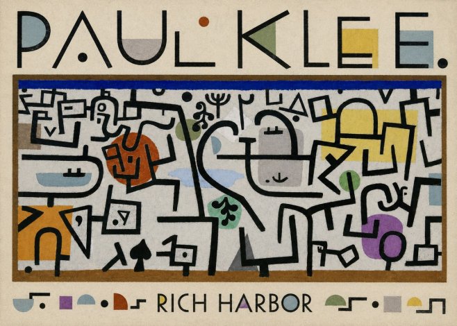 Paul Klee Rich Harbor No6 - Poster