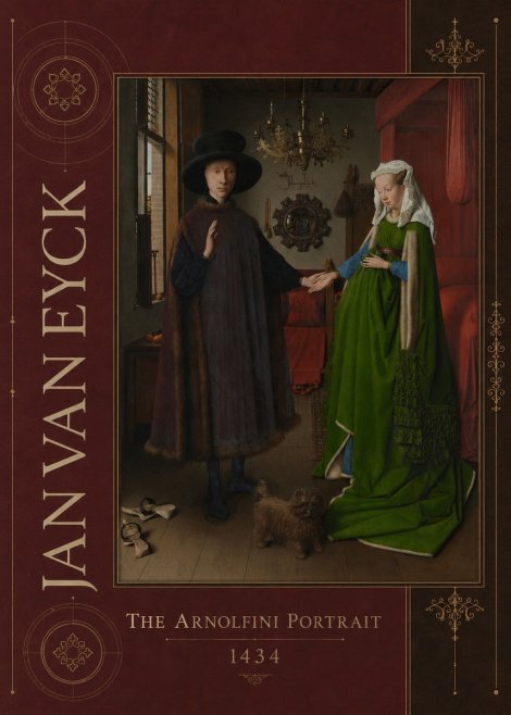 Jan van Eyck The Arnolfini Portrait III No2 - Poster