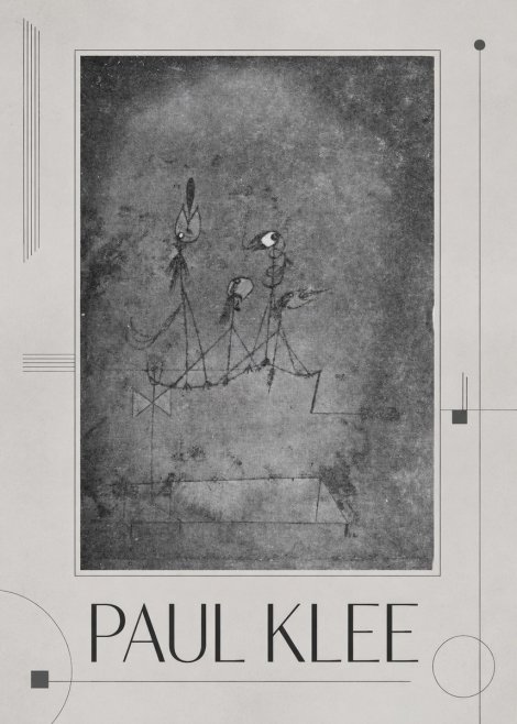 Paul Klee Group of Figures No4 - Poster
