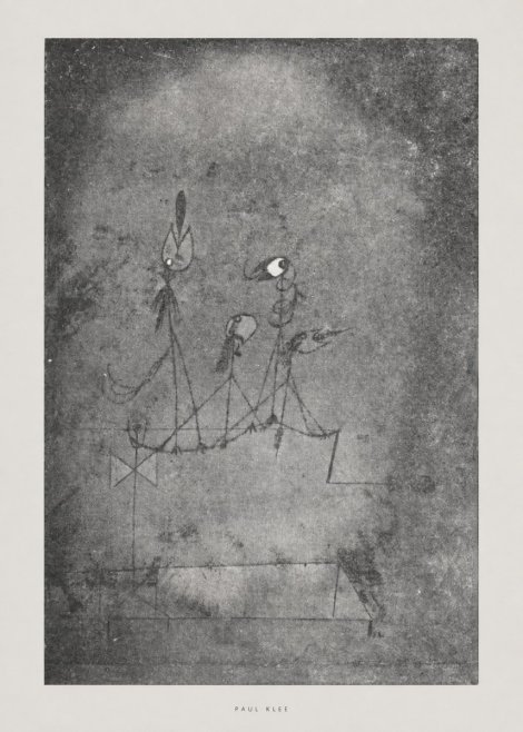 Paul Klee Group of Figures No6 - Poster