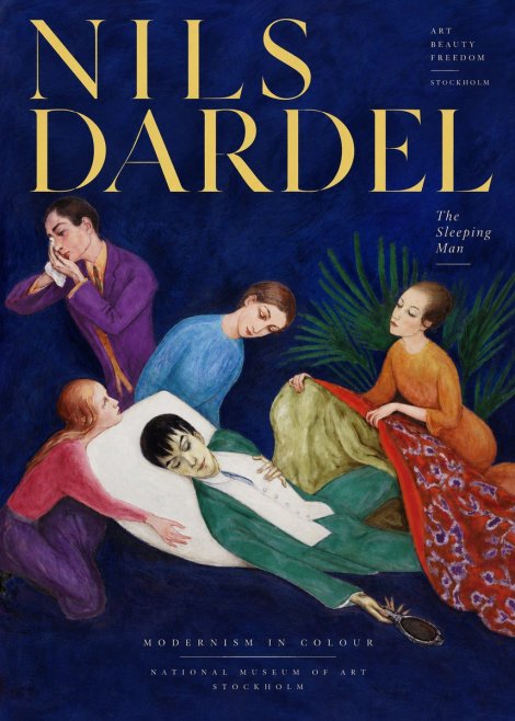 Nils Dardel The Sleeping Man No3 - Poster