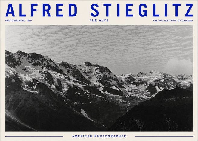 Alfred Stieglitz The Alps No5 - Poster