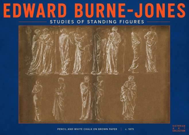 Edward Burne-Jones Studies of Standing Figures No2 - Poster