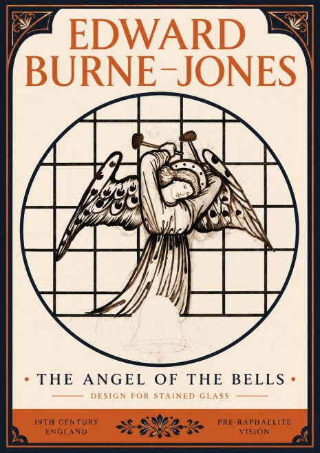 Edward Burne-Jones The Angel of the Bells No3 - Poster