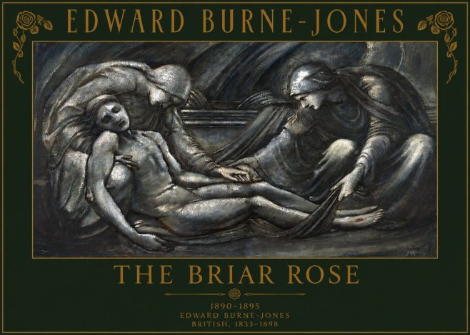 Edward Burne-Jones The Briar Rose No4 - Poster