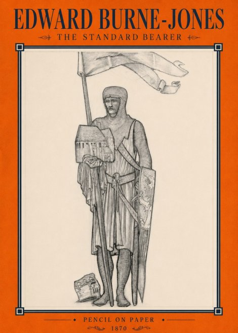 Edward Burne-Jones The Standard Bearer No2 - Poster