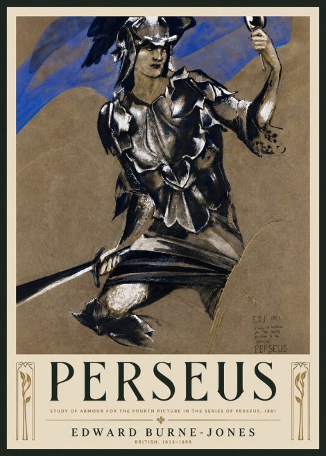 Edward Burne-Jones Perseus No5 - Poster