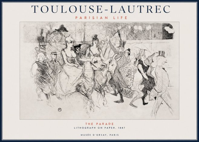 Toulouse-Lautrec The Parade No1 - Poster