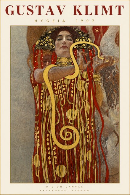 Klimt Hygeia No2 - Poster