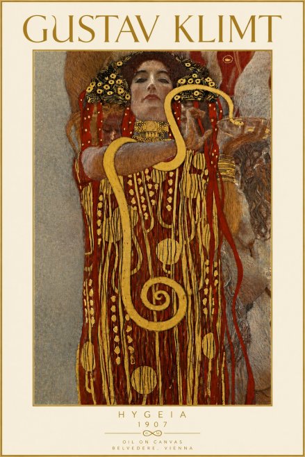 Klimt Hygeia No6 - Poster