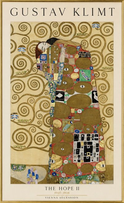 Klimt The Hope Ii No3 - Poster