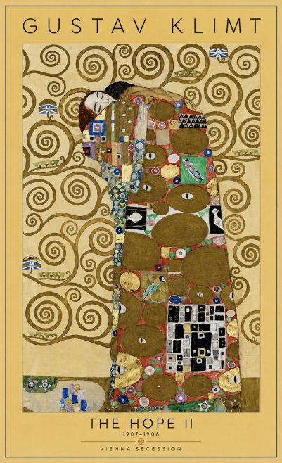 Klimt The Hope Ii No5 - Poster