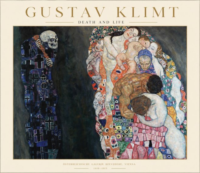 Klimt Death and Life No1 - Poster