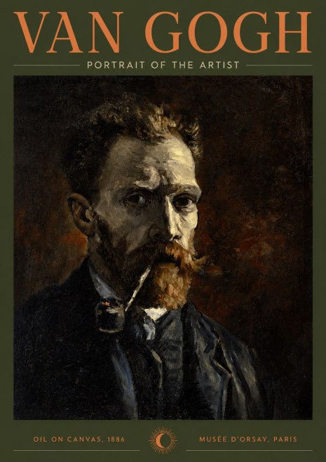 Van Gogh Portrait of the Artist I No5 - Poster
