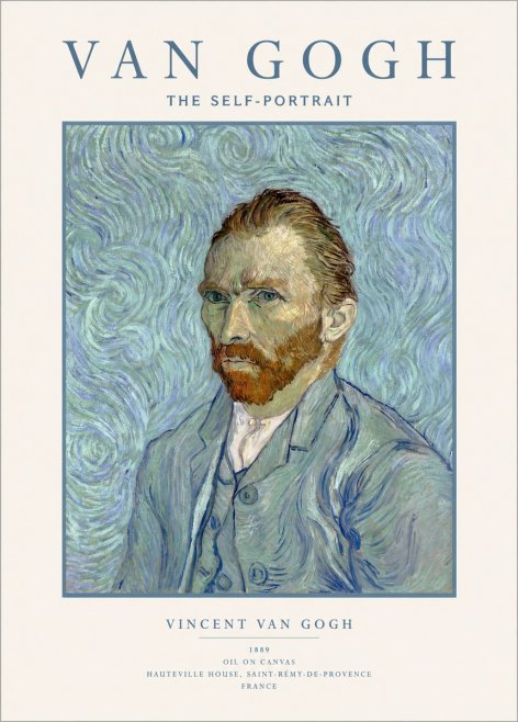 Van Gogh The Self-portrait No1 - Poster