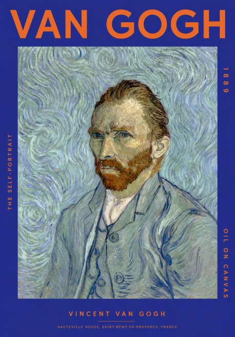 Van Gogh The Self-portrait No2 - Poster