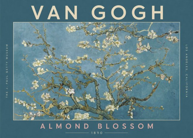 Van Gogh Almond Blossom No3 - Poster
