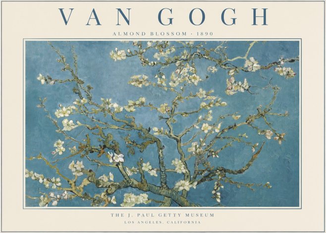 Van Gogh Almond Blossom No4 - Poster