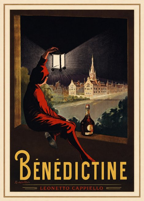 Leonetto Cappiello Bénédictine No1 - Poster