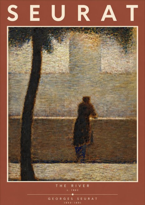 Seurat The River No5 - Poster