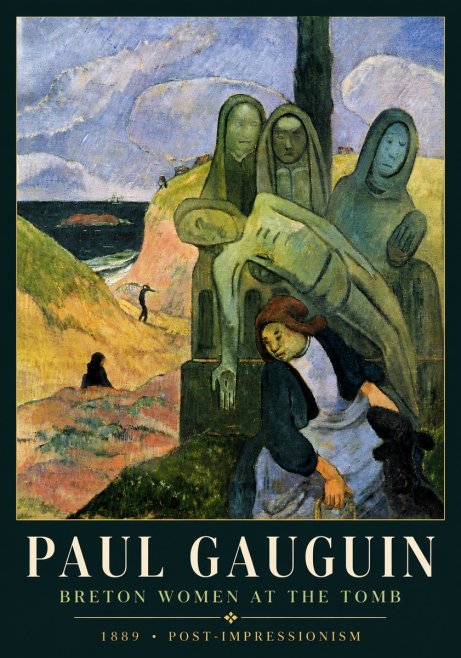 Paul Gauguin The Loss (Te Arii Voyeuse) No5 - Poster