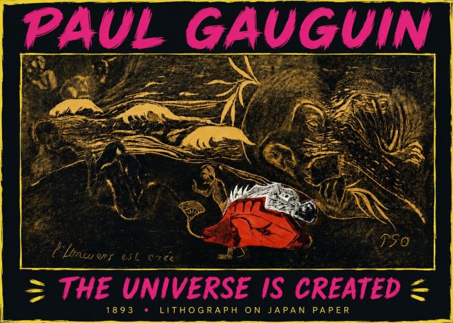 Paul Gauguin The Universe Is Created III No6 - Poster