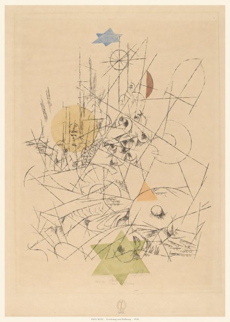 Paul Klee Zerstörung Und Hoffnung I No6 - Poster