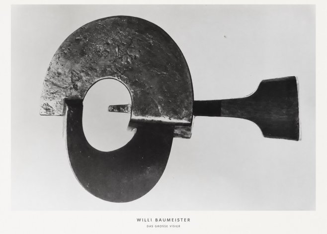 Willi Baumeister Das Grosse Visier No5 - Poster