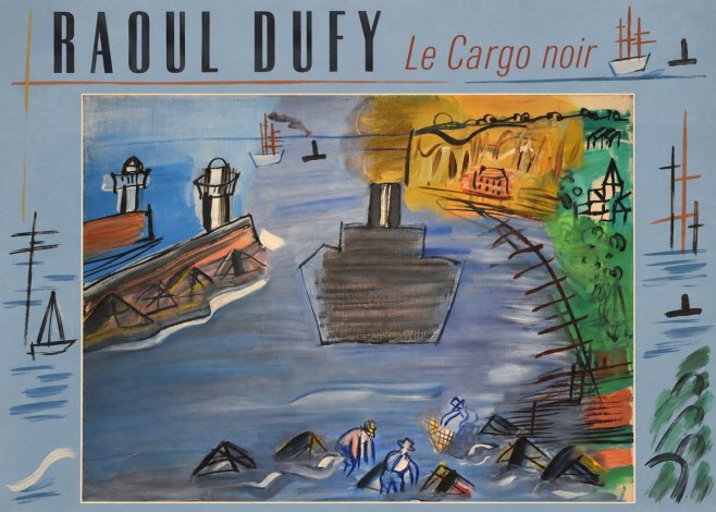 Raoul Dufy Le Cargo Noir No3 - Poster