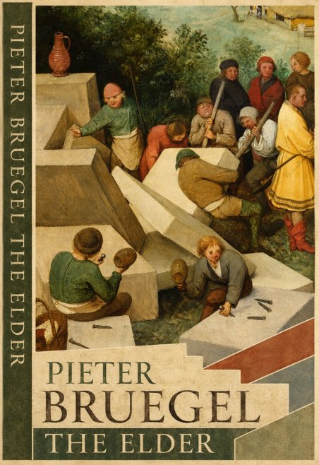 Pieter Bruegel The Tower of Babel V No4 - Poster