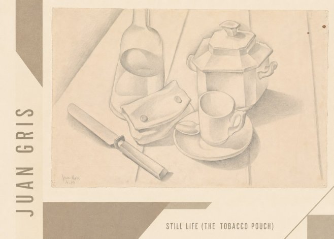 Juan Gris Still Life (the Tobacco Pouch) No2 - Poster