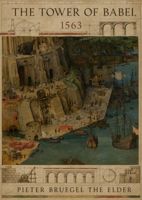 Pieter Bruegel The Tower of Babel VI No2 - Poster