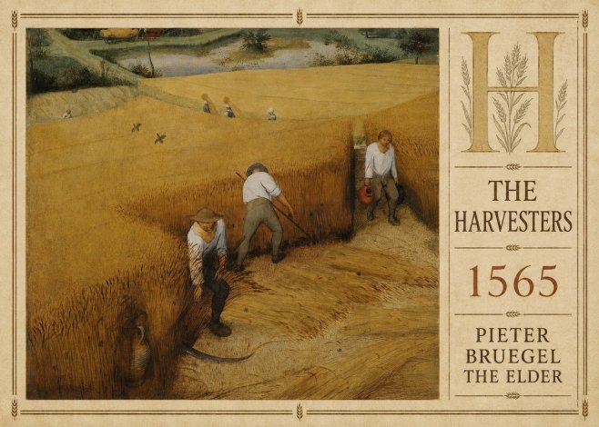 Pieter Bruegel The Harvesters IV No3 - Poster