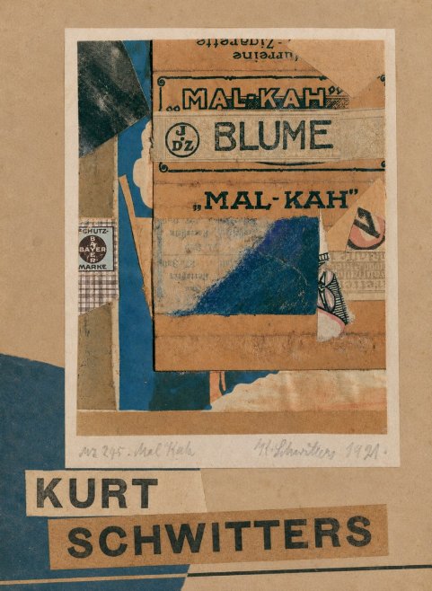 Kurt Schwitters Mal Kah No3 - Poster
