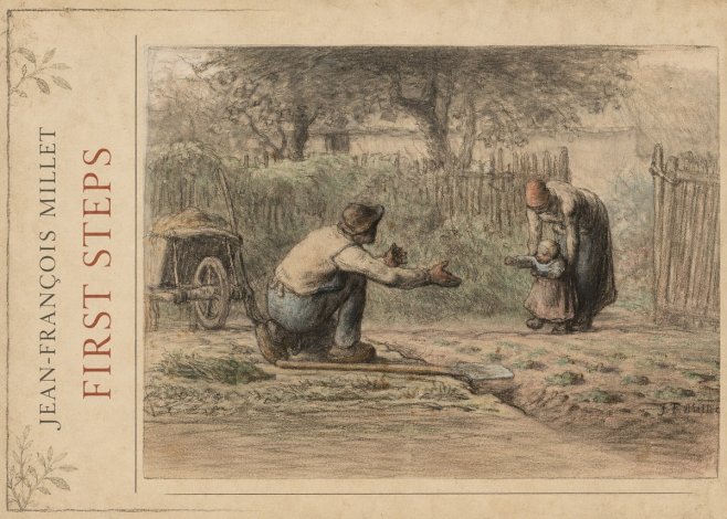 Jean-François Millet First Steps No2 - Poster